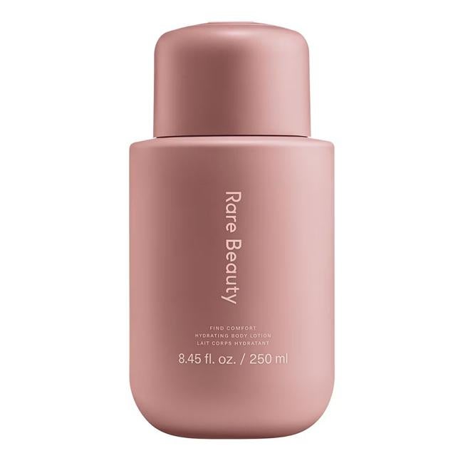 Encuentra la comodidad hidratando la loción del cuerpo por belleza rara. Precio: 17 euros